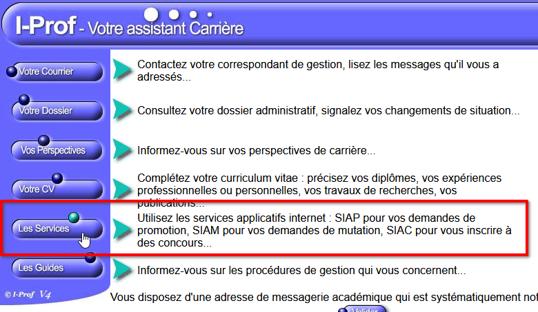 Acces SIAM 1
